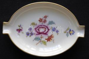 Kézzel festett sorszámozott Herendi porcelán hamutál / Handpainted numbered Herendi chinaware ashtra...