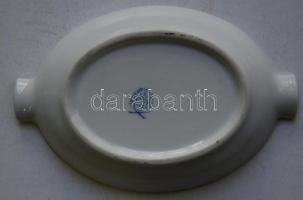 Kézzel festett sorszámozott Viktória-mintás jelzett Herendi porcelán hamutál / Handpainted numbered ...