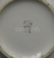 Jelzett Zsolnay porcelán váza / Zsolnay chinaware vase 14cm