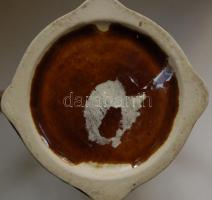 Dekoratív mázas kerámia váza 23cm magas