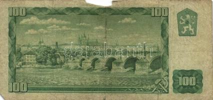 Csehszlovákia 1961. 100K (19x) T:III
Czechoslovakia 1961. 100 Korun (19x) C:F