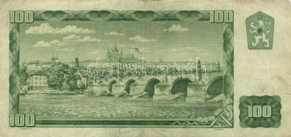 Csehszlovákia 1961. 100K (19x) T:III
Czechoslovakia 1961. 100 Korun (19x) C:F
