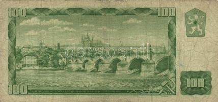 Csehszlovákia 1961. 100K (19x) T:III
Czechoslovakia 1961. 100 Korun (19x) C:F