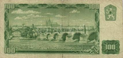 Csehszlovákia 1961. 100K (19x) T:III
Czechoslovakia 1961. 100 Korun (19x) C:F