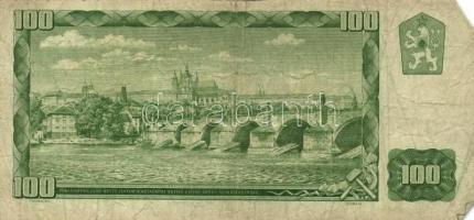 Csehszlovákia 1961. 100K (19x) T:III
Czechoslovakia 1961. 100 Korun (19x) C:F