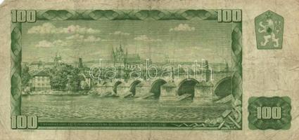 Csehszlovákia 1961. 100K (19x) T:III
Czechoslovakia 1961. 100 Korun (19x) C:F
