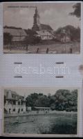 GYULA képeslap gyűjtemény, 144 db legnagyobbrészt háború előtti városképes lap lithokkal, rengeteg r...