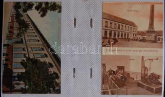 GYULA képeslap gyűjtemény, 144 db legnagyobbrészt háború előtti városképes lap lithokkal, rengeteg r...