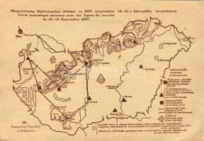 Turistische Luftkarte