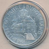 Ausztria 1961. 25Sch Ag "40 éves Burgenland" T:2 Tanúsítvánnyal
Austria 1961. 25 Schilling...