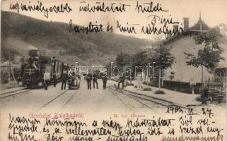 Zalatna railway station (EK)