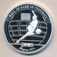 Uganda 2006. 2000Sh Ag "Futball hírességei - Albert Flórián" T:PP Hungarika!Tanúsítvánnyal...