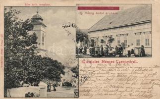 Németcsernya with the shop of Antal Hőnig (EK)