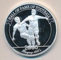 Uganda 2006. 2000Sh Ag "Futball hírességei - Puskás Ferenc" T:PP HUNGARIKA /
Uganda 2006. ...