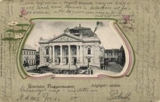Nagyvárad Szigligeti theatre litho