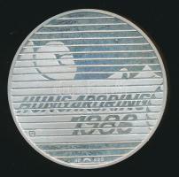 1986. "Hungaroring" Ag(925) emlékérem 16,2g T:PP