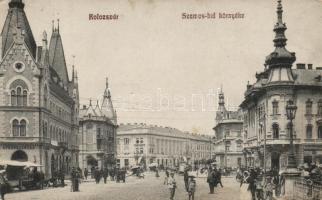Kolozsvár around Szamos bridge (wet damage)