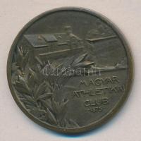 1875. Magyar Athlétikai Club Br díjérem T:2-