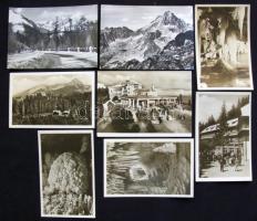 1968 Alacsony Tátra képeskönyv szlovák nyelven + pár darab Magas-Tátra képeslappal