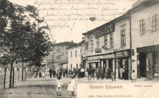 Zólyom main square, coffin shop