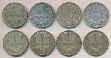 1926. 1P Ag (3x) + 1927. 1P Ag (3x) + 1939. 1P Ag (2x) T:2,2-,3