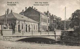 Királyhida Austrian-Hungarian border station, the gardening shop of József Schöberl (EK)