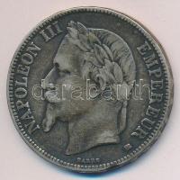 Franciaország 1868BB. 5Fr Ag "III. Napóleon" T:3
France 1868BB. 5 Francs Ag "Napoleon...