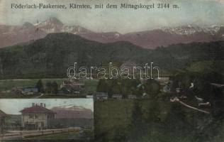 Föderlach-Faakersee with railway station