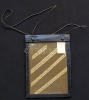 ~1910 I. világháborús tiszti térképtáska, benne Oláhfalu és Csíkszereda katonai térképével