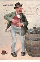 Drunk gentleman, humour