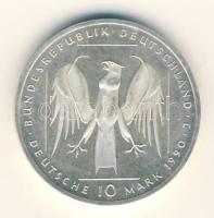 NSZK 1990J 10M Ag "800 éves a Német Lovagend" T:PP DFR 1990J 10 Mark Ag "800th Anniversary-The Teutonic order" C:PP