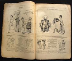 1900 Mátyás Diák c. lap negyed évfolyama karikatúrákkal