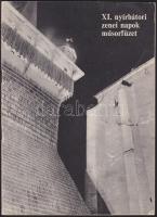 1977 Nyírbátori zenei napok részvevői által dedikált műsorfüzet: Simándy József, Andor Éva, Leitner ...