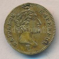 Franciaország 1800-as évek "Napoleon/gőzmozdony" zseton T:2-
France 1800s "Napoleon/s...