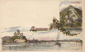 Esztergom és Visegrád 2 kr Ga. s: Dörre T.