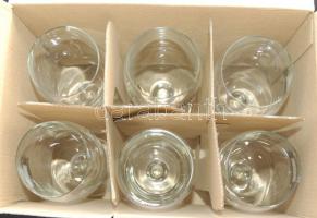 6db szép formájú német import DAB jelzéses söröspohár dobozban