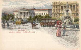 Budapest Ezredéves Országos Kiállítás Nemzeti Múzeum 2 kr Ga. s: Dörre T.