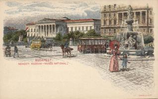 Budapest Ezredéves Országos Kiállítás Nemzeti Múzeum 2 kr Ga. s: Dörre T.