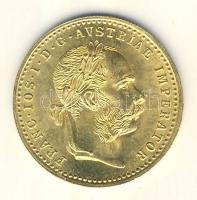 Ausztria 1915. 1D Au "Ferenc József" (3.49g) utánveret T:1-
Austria 1915. 1 Ducat Au &quot...