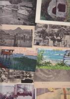 70 db régi Japán képeslap jobb darabokkal, katonai témájúakkal