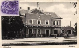 Budapest XVII. Rákoshegy vasútállomás (kis szakadás / small tear)