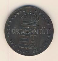 1865. "Emlékül az Országgyűlés és Országház megnyitására" Br emlékérem (38mm) T:2-