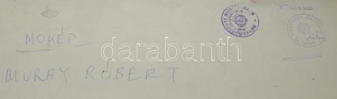 Muray Róbert: Gyöngyvirágtól lombhullásig. Eredeti rajzolt plakát terv. Vegyes technika. Jelzett. 60...