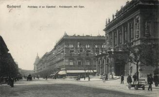 Budapest VI. Andrássy út az Operával