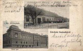 Szabadka with fire station (EB)