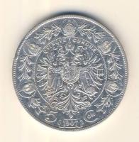 Ausztria 1907. 5K Ag T:3/2- Austria 1907. 5 Corona Ag C:F/VF