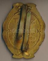 1932. Társadalmi Egyesületek Szövetsége (T.E.Sz) "Legjobbat, Legjobbkor, Legjobban" zománc...