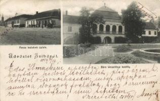 Zsibó with the shop of the Merza brothers (EK)