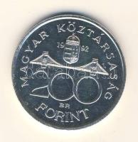 1992. 200Ft Ag "MNB" T:1-