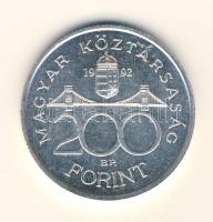 1992. 200Ft Ag "MNB" T:1-